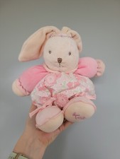 Kaloo Lilirose Bunny Rabbit Chubby Comforter Soft Cuddle Toy rattle floral Large