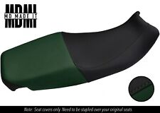 FITS TRIUMPH TROPHY 900 1200 96-03 CUSTOM VINYL SEAT COVER DSG2 BLACK & D GREEN