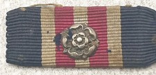 MILITARY MEDAL. RIBBON BAR AND