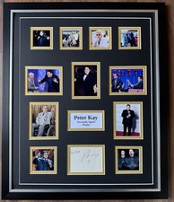 Peter Kay Signed Framed 20”