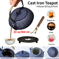 0.9L Cast Iron Japanese Kettle