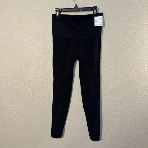 Spanx black ankle leggings - black,