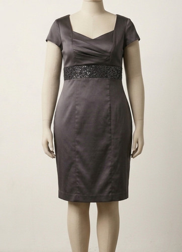 Berkertex size grey satin - grey,