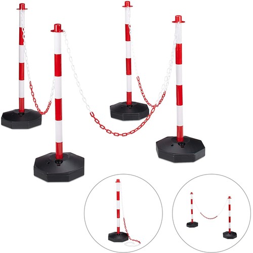 Barricade posts with chain - barricade,