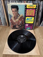 ELVIS PRESLEY ~ Blue Hawaii 1961 UK LP Mono, Silver Spot, F/Lam Flipback ~ EX