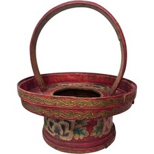 Antique Chinese Red Lacquer