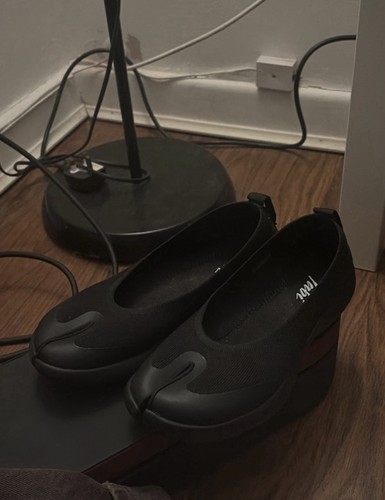 Tabi black slip trainers - tabi, slip-on