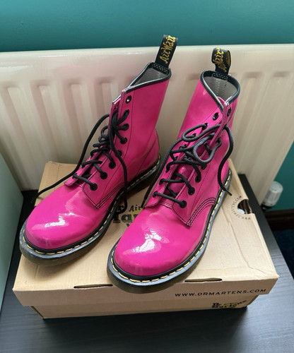 Martens 1460w pink - martens, patent