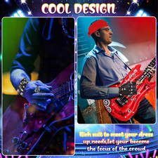 8 Pcs Punk Gothic Rocker