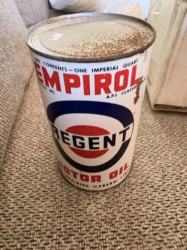Regent imperial motor oil can - motor,