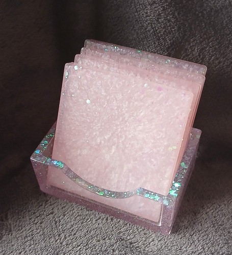 Handcrafted resin set 4 - resin,