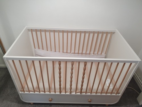 Ikea myllra cot with - ikea,