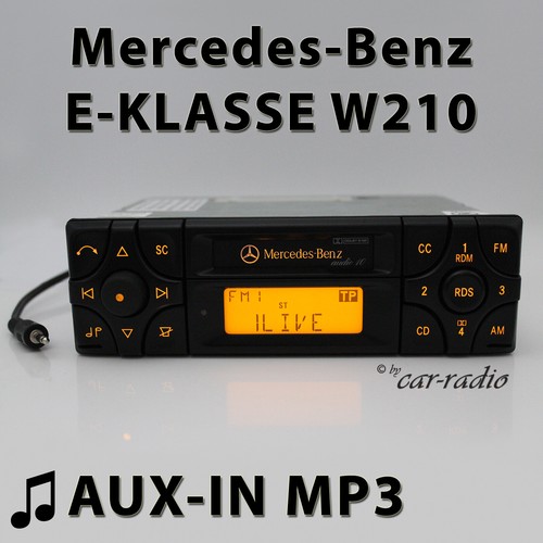 Mercedes w210 radio audio - mercedes, 10