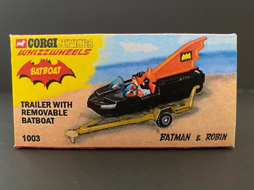 Corgi batboat batman repro - corgi,