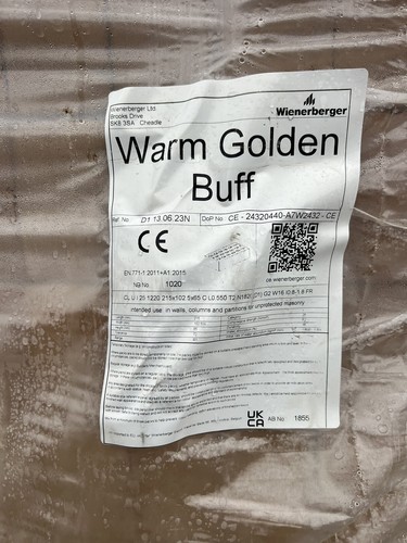 Buff bricks - buff,