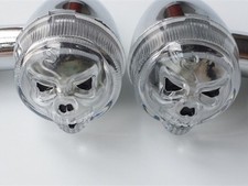 Black Skull Bullet TURN SIGNAL