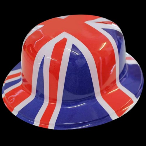 Union jack bowler hats - bowler,