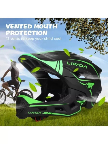 Bike full face - face, sports