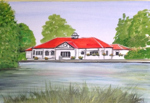 Original water colour - water,