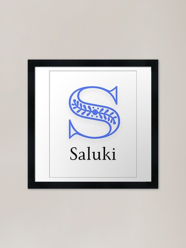 For saluki framed art - is,