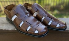  Cole Haan Mens Brown Leather