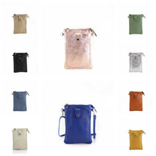 New Women's Real Leather Pouch/Mini Shoulder Bag Ladies Cross Body Phone Handbag