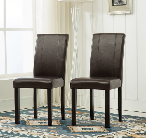 Faux leather dining - faux,