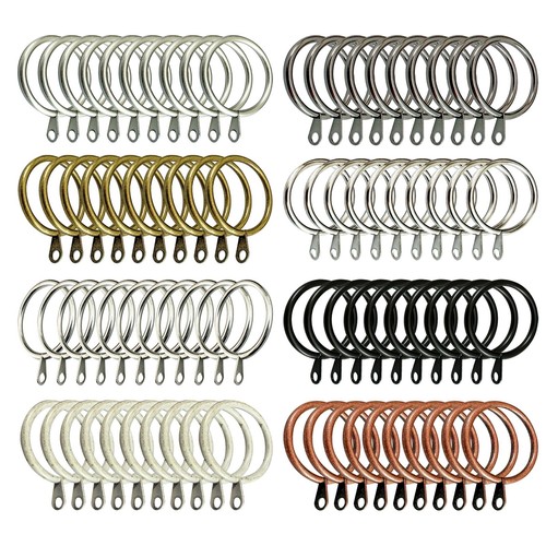 Curtain pole rings - curtain,