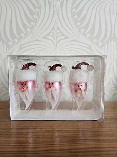 Glass santa father christmas - santa,