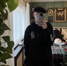 H&m Black Snake Hoodie Mens