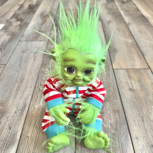 Baby grinch green rubber - green,