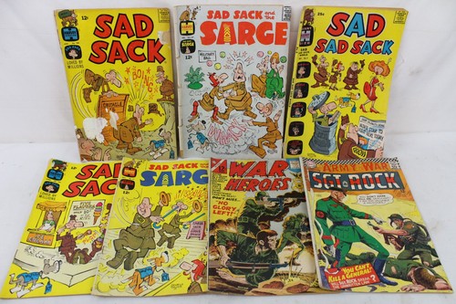 Vintage sad sack sarge war - 7,