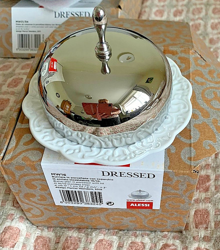 Alessi dressed butter dish - butter,
