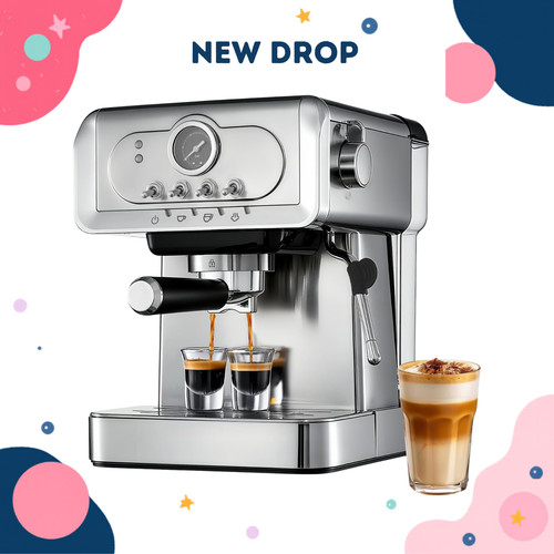 New bar espresso machine - new,