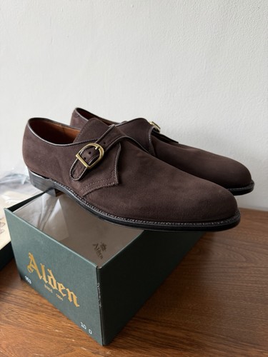 Alden 953 plain toe monk - alden,
