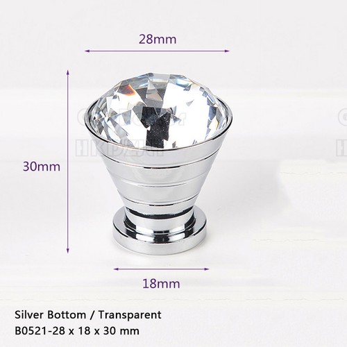 Clear crystal diamond - crystal, glass