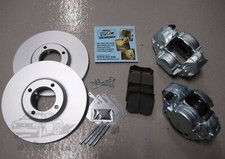 FORD ESCORT MK2 CAPRI M16 FRONT CALIPERS PAD KIT BRAKE DISC CORTINA MK5 RS2000