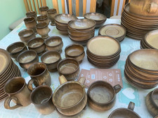 Denby Romany- 4 dinner plates £28 4 steak plates £32 4 footed bowls £39 etc