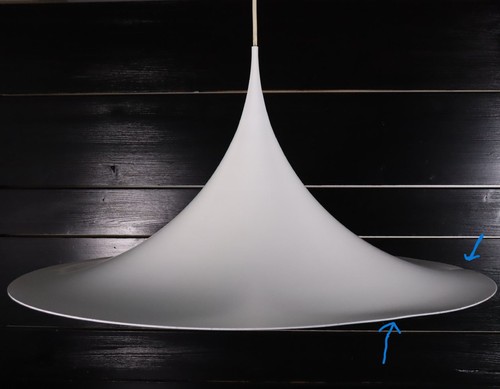 Large semi pendant - semi, morup