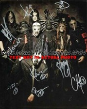 Slipknot band signed