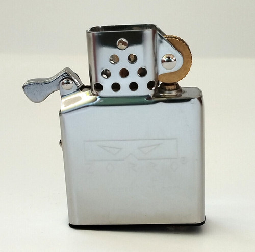 Zorro steel petrol lighter - steel,