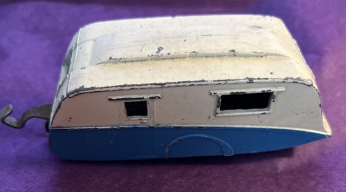 Dinky toy caravan 190 - toy, blue