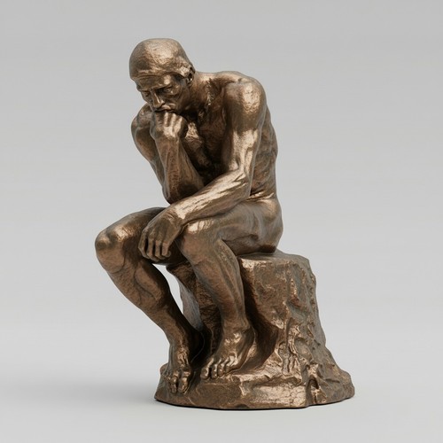 The thinker auguste rodin - the,