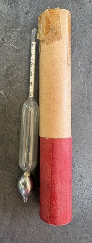 Vintage hydrometer original - vintage, in
