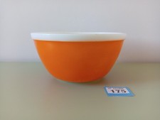 Vintage Pyrex Orange Rainbow Bowl 703 JAJ Mixing #175