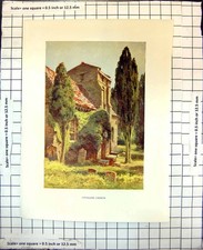 Old Print Studland Church E.W