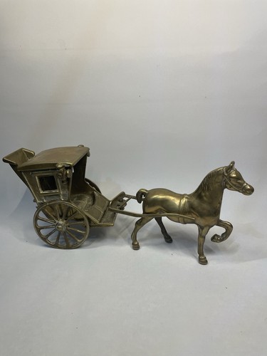 Brass horse hackney carriage - horse,