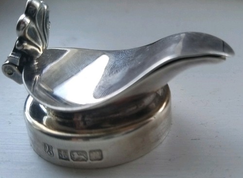 Sterling silver bottle - bottle, top