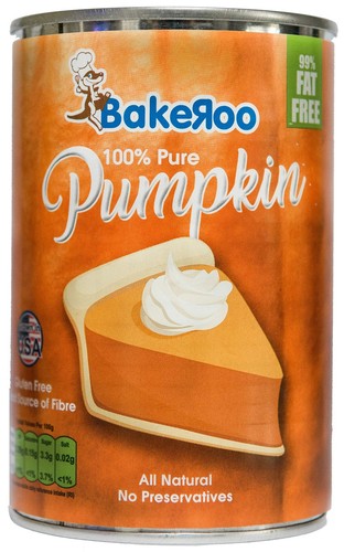 Bakeroo tinned pumpkin - bakeroo,
