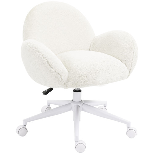 Fluffy office chair - fluffy,